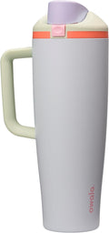 Owala FreeSip Tumbler Stainless Steel Water Bottle 40 oz Beach House | by Unknown