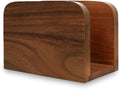 Wooden Napkin Holder for Table Acacia Wood Standing Paper Napkin Dispenser by Shafa+impex