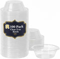 R-kay Clear Small Plastic Bowls - 5 OZ by R-KAY