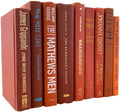 Real Books by Color® (Set of 9, Orange) Decorative Bookshelf Home Decor Shelf Styling Photo Prop