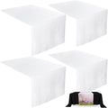 2 Pcs White Sublimation Table Runners Blanks 24 x 72 Inch Polyester White Table by Breling