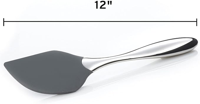 nambe Curvo Spatula Bowl Scraper | 12 Inch Heat Resistant Kitchen Scraper - Image 5