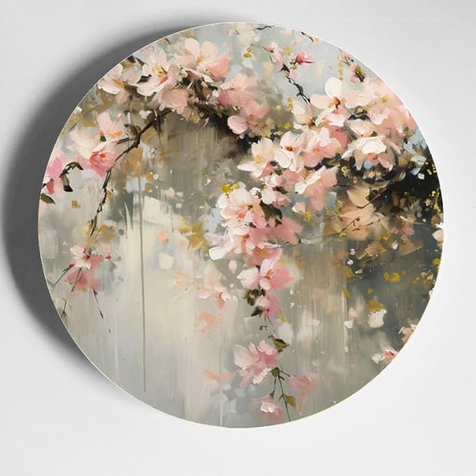 Personalized Ceramic Decorative Plate Customizable Photo Text Logo Printed for Wall Hanging or Table Decor Perfect Memorial Gifts for Anniversary Birthday Gift CP-64701723