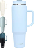 EALGRO 50 oz Tumbler with Handle, Insulated Tumblers with Lid and Straw | by EALGRO