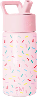 Simple Modern Kids Water Bottle & Toddler Cup | 14oz | Confetti | Insulated by Unknown