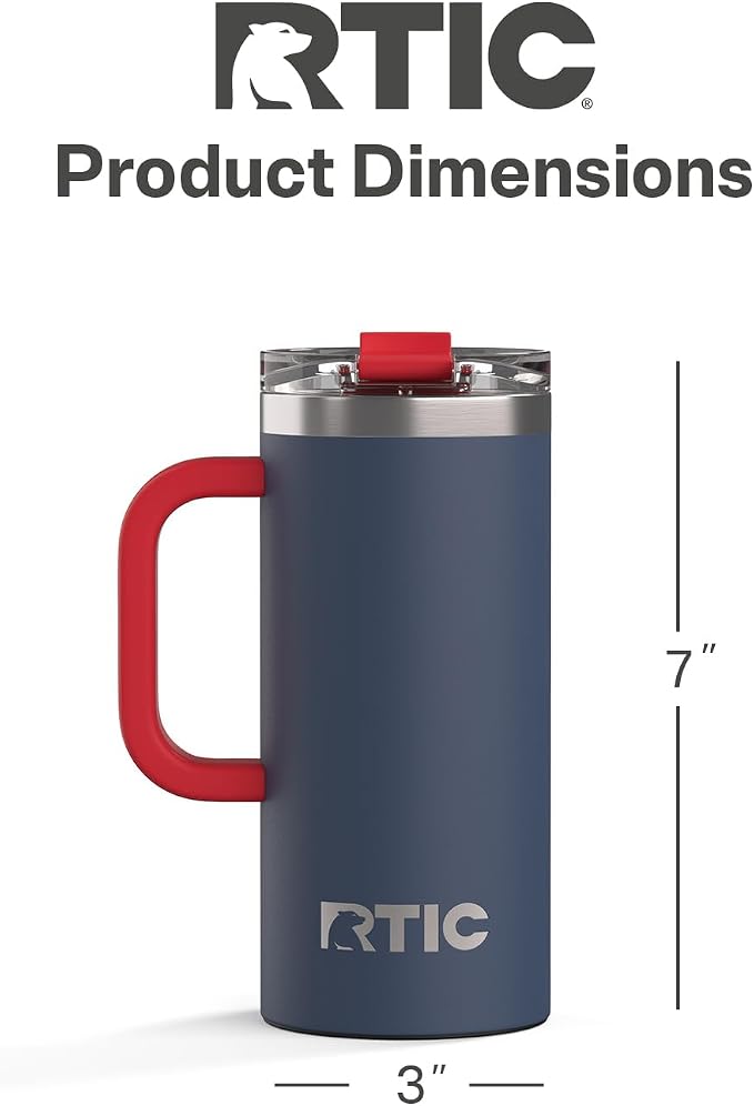 RTIC 16oz Road Trip Travel Mug - Image 4