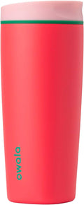 Owala SmoothSip Slider Insulated Stainless Steel Coffee Tumbler, Reusable Iced by Unknown