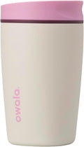 Owala SmoothSip Slider Insulated Stainless Steel Coffee Tumbler, Reusable Iced by Unknown