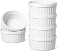 LE TAUCI Ramekins 4 OZ Oven Safe, Creme Brulee Ramekins, Pudding Custard Cups by LETAUCI