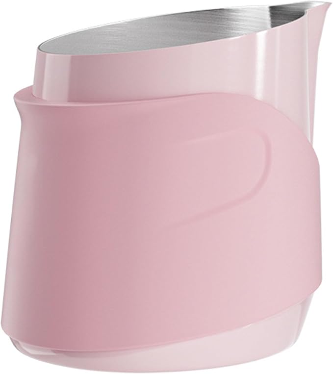 Handleless Frothing Jar Stainless Steel Construction Milk Frother Steamer Cup by Unknown