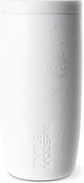 Simple Modern Halloween Travel Coffee Mug 360° Lid | 16oz | Skeletons | Voyager by Unknown