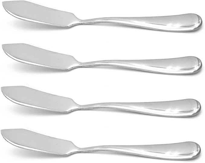 Stainless Steel Butter Knife, Butter Spreader, Breakfast Spreads, Cheese and by ERCRYSTO