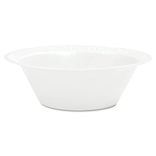 Dart 12BWWCR Concorde Foam Bowl, 10 12oz, 125 per Pack - Image 2