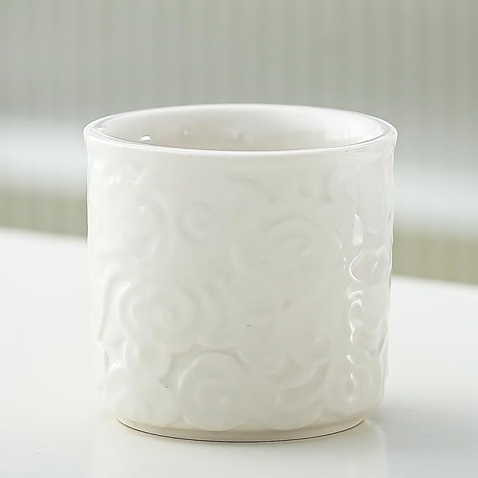 Ceramic Espresso Cups Set of 4-3oz Demitasse Cups - Image 6