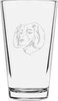 Boykin Spaniel Customizable Dog Themed Etched All Purpose 16oz Pint Glass