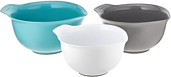 KitchenAid Universal Nesting Plastic Mixing Bowls, 2.5 quart, 3.5 quart by Unknown