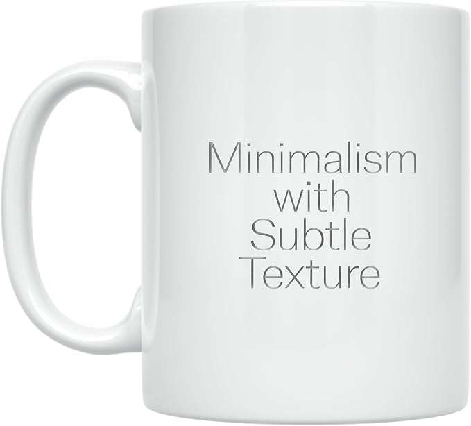 Minimalist Coffee Mug by Unknown
