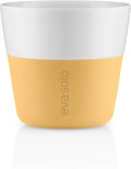 Eva Solo | 2 Lungo Tumbler Mugs | 8 oz Porcelain Coffee Cup Tumblers by EvaSolo
