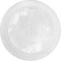 Karat C-KCL1045 PET Flat Lid, Fits 32 oz 104.5mm Diameter PP/Paper Cold Cup (Pack of 600)