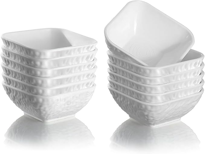 Kyraton Dip Bowls Set 12pcs 6oz, Condiment Server by Kyraton