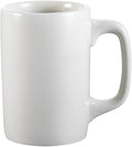 CAC China PRM-12-W 11-Ounce Stoneware Round Straight Mug, American White by CACChina