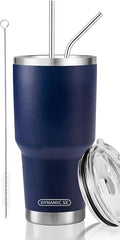 D·S 30 oz Navy Tumbler Double Wall Vacuum Insulated Travel Coffee Mug | Double by D%C2%B7STUMBLER