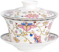 Chinese Gaiwan Tea Cup, Asian Traditional Porcelain Kungfu Handleless Tea Cup by Unknown