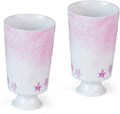 KAMMAK Ceramic Tea Cups Set of 2, 2.2 oz, Vintage Small Teacups, 704N | Hand by KAMMAK