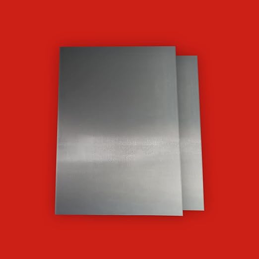 Metoro 2 Pack 16-Gauge 18 x 12 Mild CRS Steel Sheet - Formable, Weldable, Magnetic, Smooth Surface - Industrial-Grade Metal Plate for DIY Projects, Fabrication, and More. (2, .060 18 x 12)
