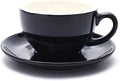 Coffeezone Free Pour Coffee Cup and Saucer, Small Cappuccino and Double Espresso by Coffeezone