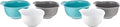 KitchenAid Universal Nesting Plastic Mixing Bowls, 2.5 quart, 3.5 quart by Unknown