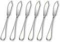 Berglander Stainless Steel Butter Knives Set of 6Pcs, 5.7" Butter Spreader by Berglander