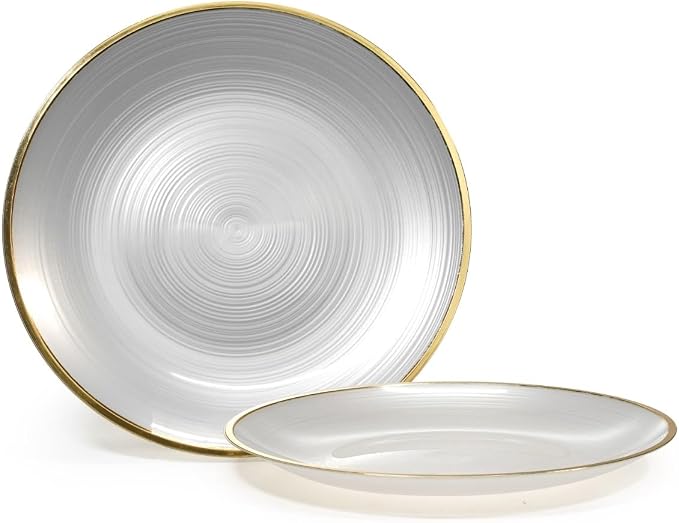 " OCCASIONS " 150 Piece set-Wedding Plastic Plates & cutlery -Disposable - Image 2