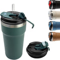 SPLMIFA Travel Coffee Mugs Leak-Proof, Reusable Coffee Cups by SPLMIFA