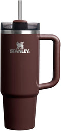 STANLEY Quencher H2.0 Flow State Tumbler, 30 oz, Mahogany Gloss | Handle and by Unknown