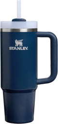 STANLEY Quencher H2.0 Flow State Tumbler, 30 oz, Dark Navy | Handle and Straw | by Unknown