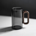 12OZ Borosilicate Glass Coffee Mug by Unknown