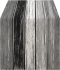 OYIMUA Grey Striped Vintage Table Runner, Rustic Farmhouse Style Kitchen Dining by OYIMUA