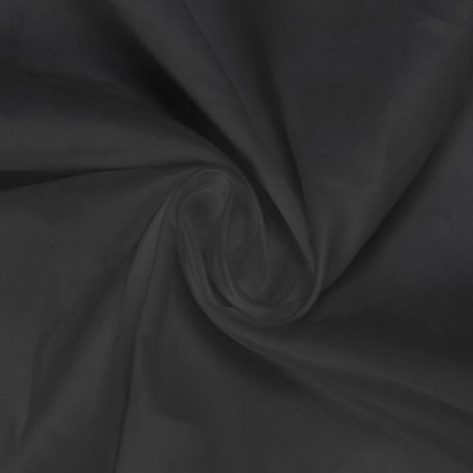 Cuckan 120 Inch Round Tablecloth, 2 Pack Black Stain Resistant and Wrinkle-Free Polyester Table Cover for Wedding, Banquet, Party, Restaurant – [Black ], [2-Pack]