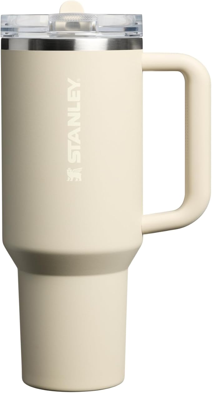 STANLEY Quencher ProTour Flipstraw Tumbler, 40 oz, Toasted Almond | Built-In by Unknown
