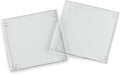 Kate Aspen Clear Glass Drink Coasters Set of 48 by KateAspen