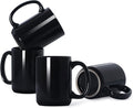 16 OZ Coffee Mugs, Classic Blank Ceramic Cup by Smilatte