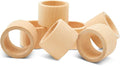 Classic Unfinished Wooden Napkin Rings Set of 12, 1-1/2 inch Wood Napkin Rings for Crafts & Table Decor, by Woodpeckers