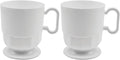 Party Essentials 8-Ounce Hard Plastic Coffee Cup/Tea Mug by PartyEssentials