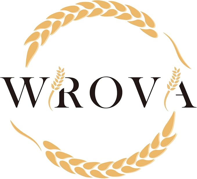 Wrova Wheat Straw Bowl Sets,6 PCS Unbreakable Cereal Bowl 50 OZ,Microwave and Dishwasher Safe Bowls,Super Big Bowl Sets BPA Free for Serving Cereal,Oatmeal and Salad (Beige)