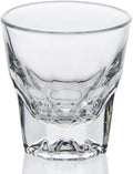 Necessia Premium Cortado Glasses 4.5oz – Set of 2, Heat-Treated Tempered Glass by Necessia