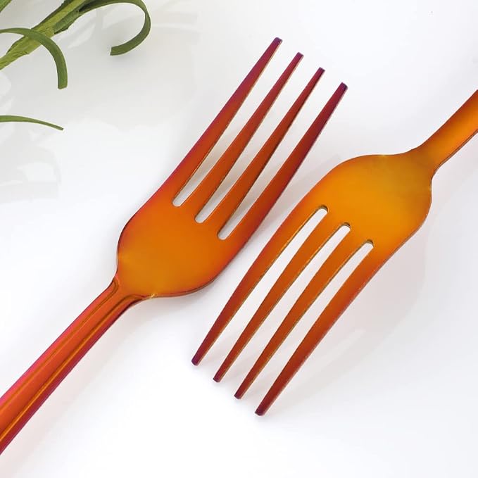 12 Pieces Dinner Fork, Stainless Steel Silverware Forks, 7.1 Inches Metal Fork - Image 5