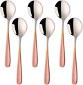 Buyer Star Bouillon Spoon Sets, 7-Inch Round Soup Spoons, Stainless Steel by BuyerStar