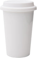 Double Wall Insulated Ceramic Cup, I Am Not a Paper Cup, Ceramic Travel Cup by UDMGCeramicCups