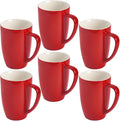 homEdge Porcelain Mug Set, 16 Ounces Cup by homEdge
